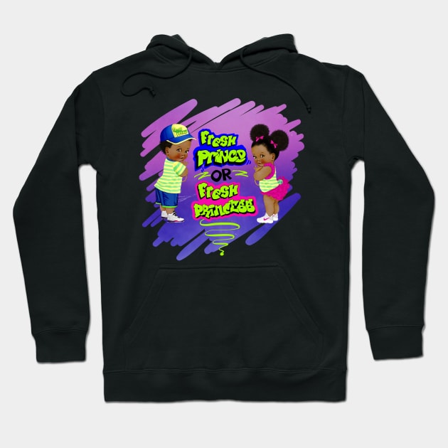 fresh prince or fresh princess Hoodie by GreyMoonStudio